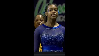 Morgan Price scored 9.9 on Vault in Team's First Competition | NCAA Gymnastics