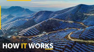 How the world's largest solar power plant works