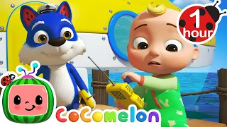 Down by the Submarine | CoComelon JJ's Animal Time | Animal Songs for Kids