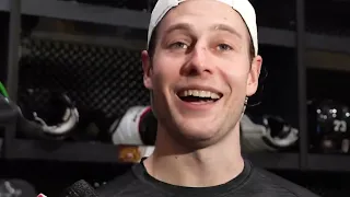 Brandon Carlo Happy with Bruins CONTROL in Game 1 vs Leafs | Postgame