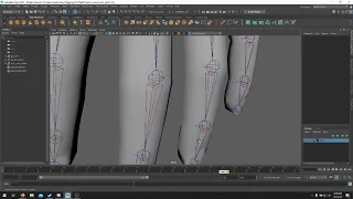 Manually orient local rotation axis in Maya