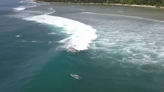 Father and Son Trip to Surfing Village, Telos, Indonesia.