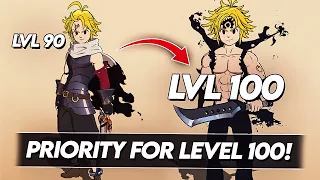 Who Should *YOU* Prioritize To Get Level 100? Which Characters Are Worth? (7DS Info) 7DS Grand Cross