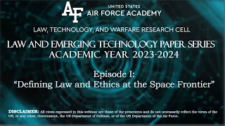 Law and Emerging Tech - Paper Series Ep 1 Dr  Brian Green 12 Sep 23