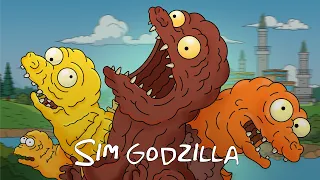 Shin Godzilla - Simpsons style