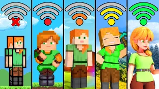 minecraft with different Wi-Fi - HUGE compilation