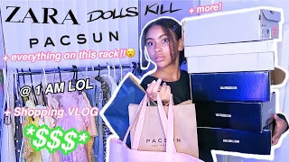 HUGE TRENDY $1,000 Summer / Back To School TRY-ON Clothing Haul + Shopping VLOG!