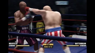 Butter Bean VS Evander Holyfield - Fight Night Champion