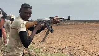 U.S. Air Advisors train Niger Armed Forces on AK-47