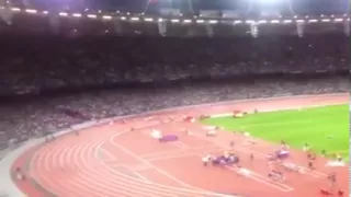 Oasis Wonderwall sung by 80,000 in the London 2012 Olympic stadium