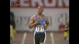 2002 Rome Golden League - Men's 100m - Maurice Greene 9.89