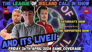 League of Ireland Call In Show - LOIB go Live!!