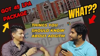 ADGITM COLLEGE REVIEW | Student Review | Placement | Campus Tour