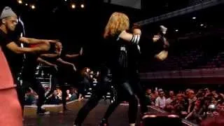 Madonna - I'm Addicted Rehearsal - LIVE in Amsterdam, The Netherlands 08.07.2012 HD