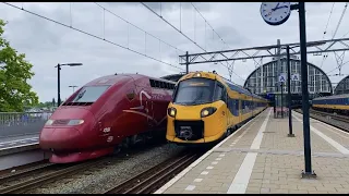 ICNG, Thalys en  Eurostar in Amsterdam Centraal