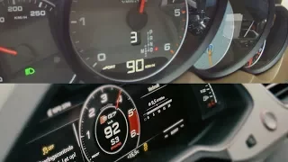 Audi SQ7 TDI VS Porsche Cayenne S Acceleration