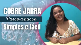 Cobre jarra com pedraria - Simples e fácil - Passo a passo completo