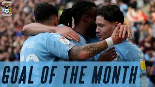 Goal of the Month - March Winner