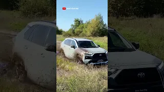 Hybrid Toyota RAV4 in the Mud - watch the full video on our channel!