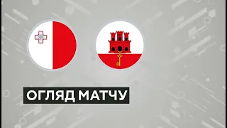 Malta — Gibraltar. Friendly match. Highlights. 06.09.2023. Football