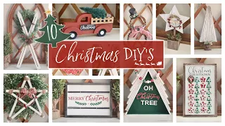 10 *HIGH END* Rustic Christmas DIY's | Easy & Affordable Christmas Decor