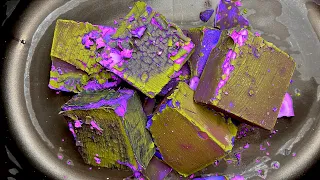 8 blocks of Deep Purple dyed Gholibn Gym Chalk | Sleep Aid | Satisfying ASMR