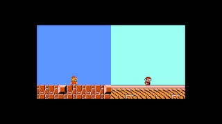 Super Mario Bros 1 and 3 Physics Comparison