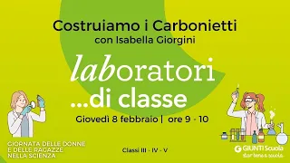 Laboratorio per le donne e delle ragazze nella Scienza | Costruiamo i Carbonietti | 8/02/2024