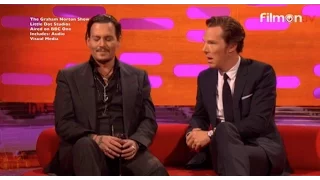 Benedict Cumberbatch and Johnny Depp on the Graham Norton Show