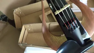 Unboxing of Yamaha Electric Violin YEV104