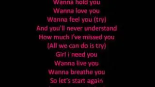 blazin squad - lets start again lyrics