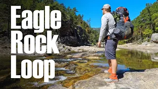 3 Days on the EAGLE ROCK LOOP | Longest Backpacking loop in Arkansas | Ouachita Mountains Hiking