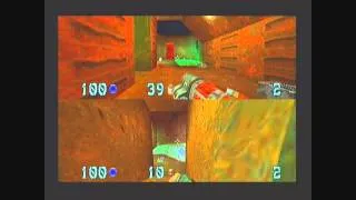 Quake II (PS1) Multiplayer Deathmatch