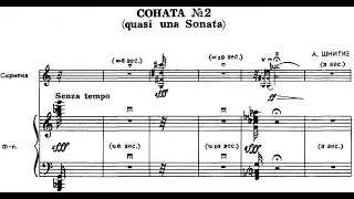 Schnittke Violin Sonata No. 2, "Quasi Una Sonata" (Mints, Apekisheva)