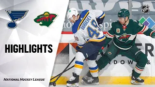 Blues @ Wild 4/29/21 | NHL Highlights