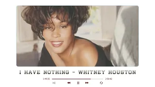 [Record Music] I Have Nothing - Whitney Houston