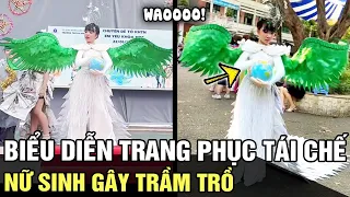 Bối Bối trình diễn TRANG PHỤC ĐỘC LẠ đầy sáng tạo khiến cả trường ai cũng NGỠ NGÀNG | TÁM TV