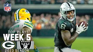 Raiders’ Top Plays From Week 5 Win vs. Packers | 2023 Regular Season Week 5 | NFL
