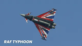 AWESOME RAF Typhoon Display - Eastbourne Airshow 2022