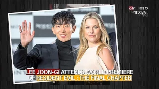 이준기 LEE JOONGI ATTENDS WORLD PREMIERE OF 'RESIDENT EVIL 6' | 20161220 Showbiz Korea | イ・ジュンギ 李准基