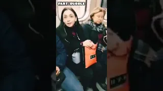 Москва: Девушка Быдло в Метро #москва #девушка #быдло #метро #fartbubble #russia #becareful #subway