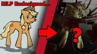 Apple Jack Redesigned *GORE* | My Little Pony