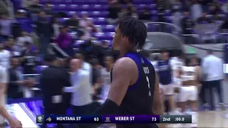 Weber State basketball rallies to beat Montana State - 02/09/23