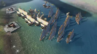 Age of Empires 4 - 4v4 THE GREAT FRENCH NAVY | Multiplayer Gameplay