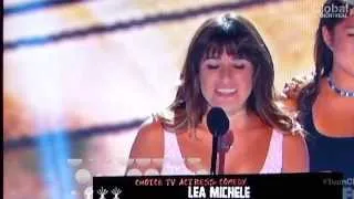 Cast of Glee and Lea Michele - Teen choice awards - 08-11-2013