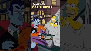 Lisa conoce a un vampiro  #shorts #humor #simpsons