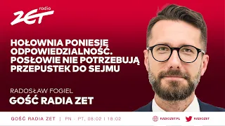 Radosław Fogiel: Hołownia poniesie odpowiedzialność. Posłowie nie potrzebują przepustek do sejmu