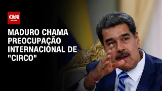 Maduro chama preocupação internacional de "circo" | LIVE CNN