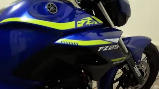 Fazer 250 - Personalizamos a Fz25 com novos adesivos