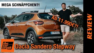 Dacia Sandero Stepway im Test (2021) MEGA Schnäppchen ab 11.990€? 🤭💰 Fahrbericht | Review | TCe 90